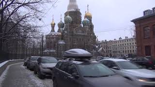 Санкт-Петербург. Прогулка до Казанского собора.