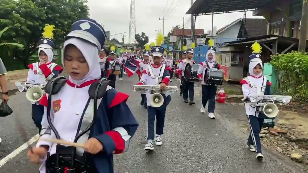 💫Marching band gita ahmad yani (Reborn) 🔥 #wonotunggal #mtsahmadyani #gitaahmadyani #marchingband 
