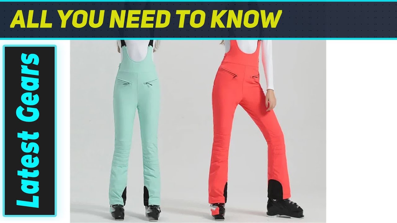 Incredible Winter Sport Women Ski Bib Pants: Conquer the Snow in Style