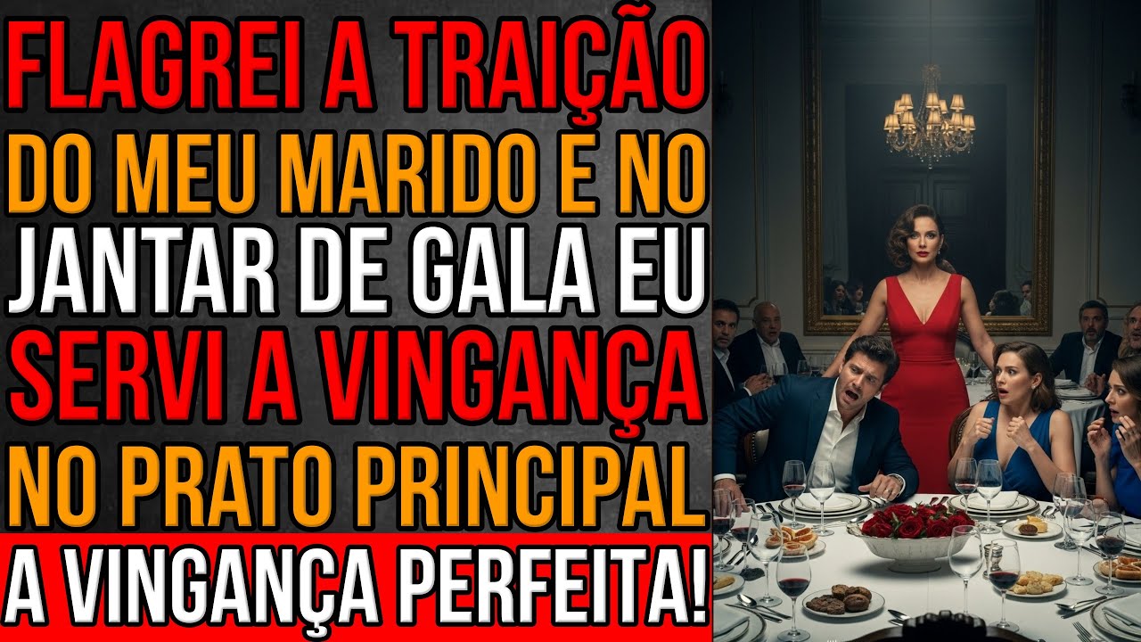 Armei um Jantar Para Celebrar o 'Sucesso' Dele. Mas o Prato Principal Era a Prova da Traição!