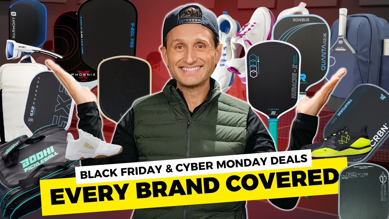 Best Black Friday & Cyber Monday Pickleball Paddle & Gear Deals ā Up to 70% Off