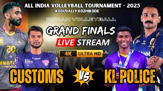 Finals Kerala Police Vs Customs Koduvally All India Volleyball Tournament 2025