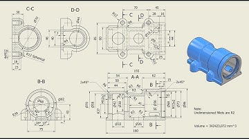 Tutorial Inventor - 311 DISCHARGE VALVE BODY