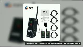 TZT Super Cuelight Presenter Remote One Receiver and Two Transmitters for PowerPoint Presentation