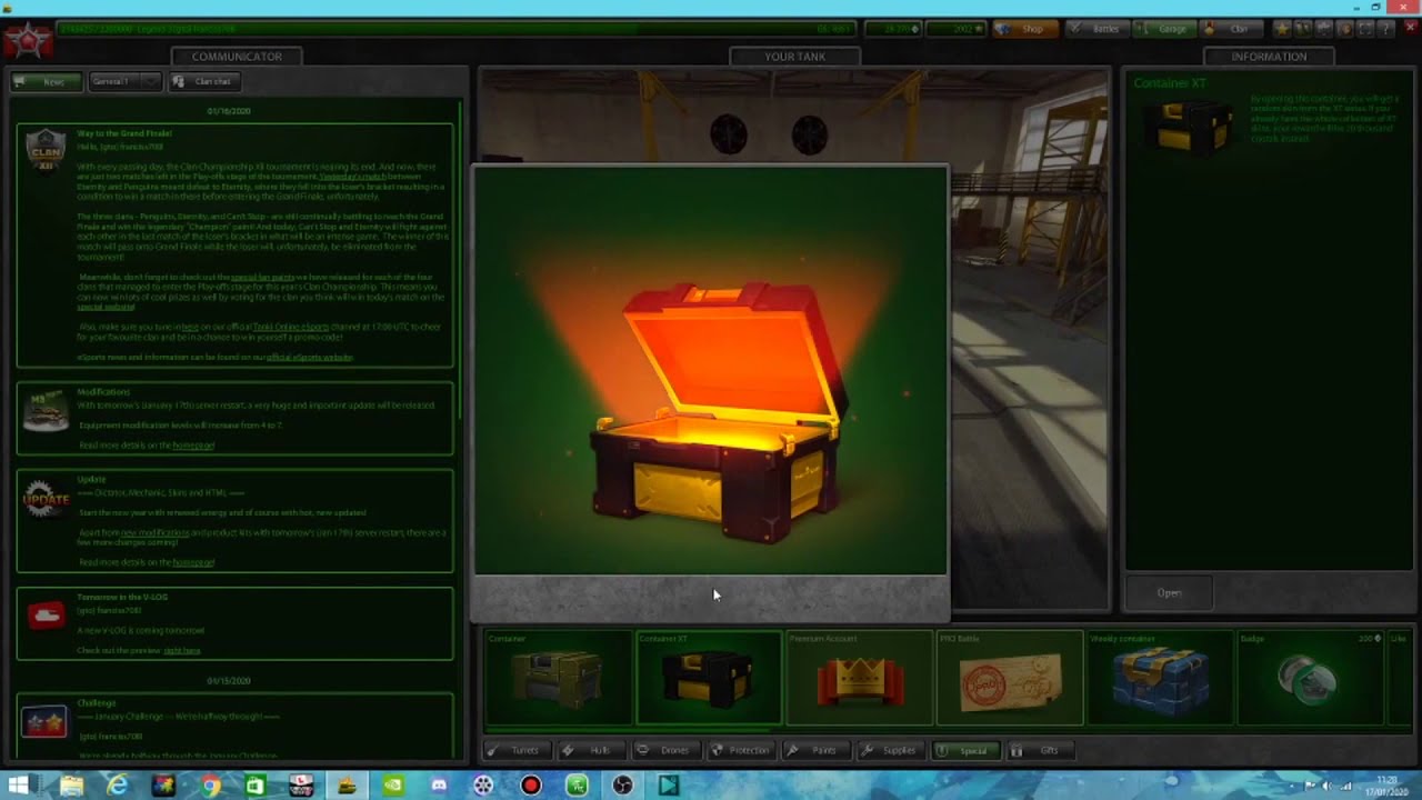 Finishing Mammoth Legacy and Opening XT Container!