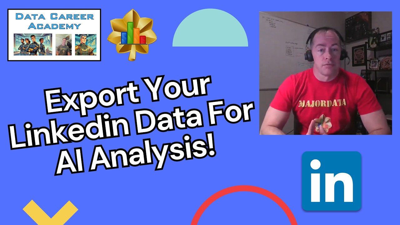 Export Your Linkedin Data For AI Analysis! - YouTube