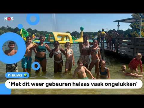 Extreme hitte: waar moet je op letten bij het zwemmen?