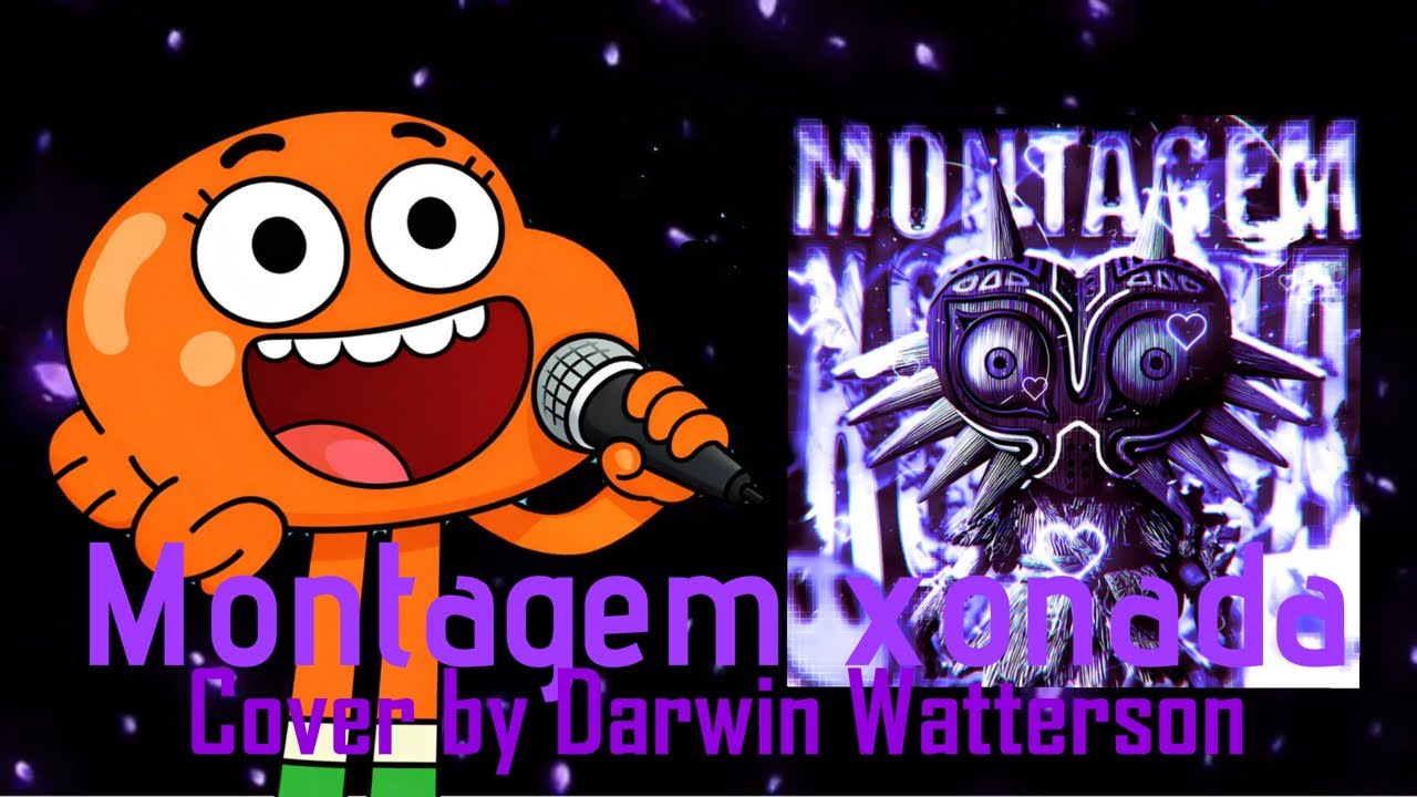 Montagem xonada by Darwin watterson ai cover 💜💜🖤🖤 🐠🐟🐡 