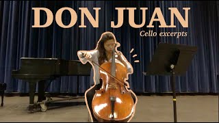 DON JUAN orchestra excerpts compilation (Beginning-C, G-H, I-K)