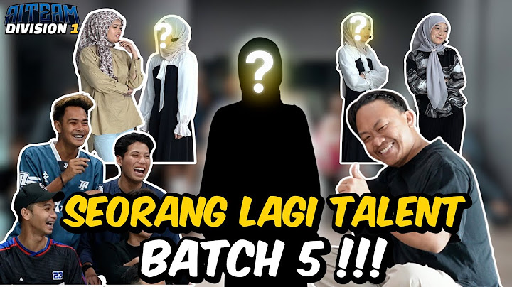 SEORANG LAGI TALENT BARU AI TEAM MASUK !!! TERKEJUT SEMUA...