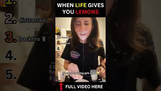 When Life Gives You Lemons 🍋😭 #funnyfails