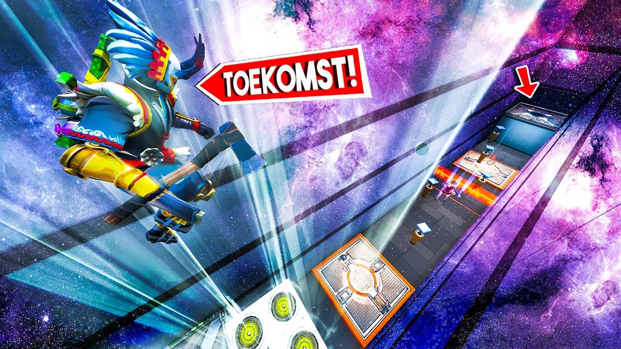 EPIC DEATHRUN UIT DE TOEKOMST! - Fortnite Creative (Nederlands)