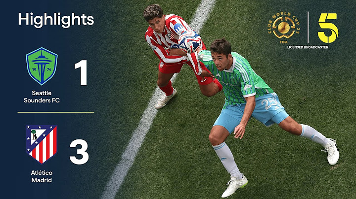 Atletico Madrid DOMINANCE! 💥 | Seattle Sounders 1-3 Atletico Madrid | Club World Cup