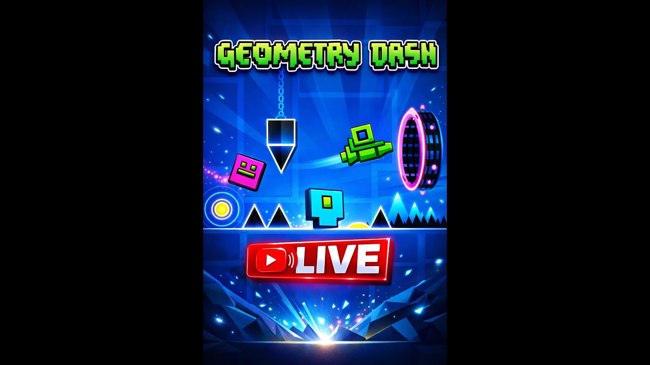 🔥 GEOMETRY DASH LITE – LIVE GAMEPLAY! 🔥 - YouTube