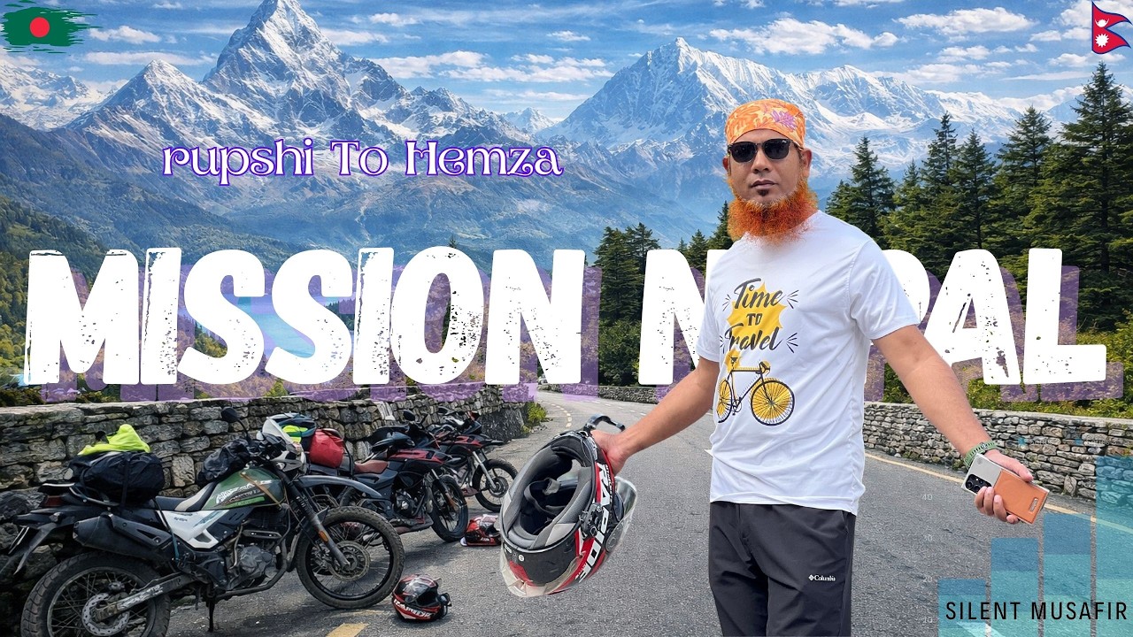 Bangladesh To Nepal Bike Ride  | Rupshi to Hemza Part-2 |  Dji Air3 | GoPro10 | Ep-07