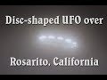 Must see flying saucer ufo over rosarito mexico  october 2018