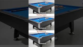 🔥 7ft Premium Pool Table @ Fitfalcon | Luxury Game Setup for Home & Office 🎱 #indoorgames