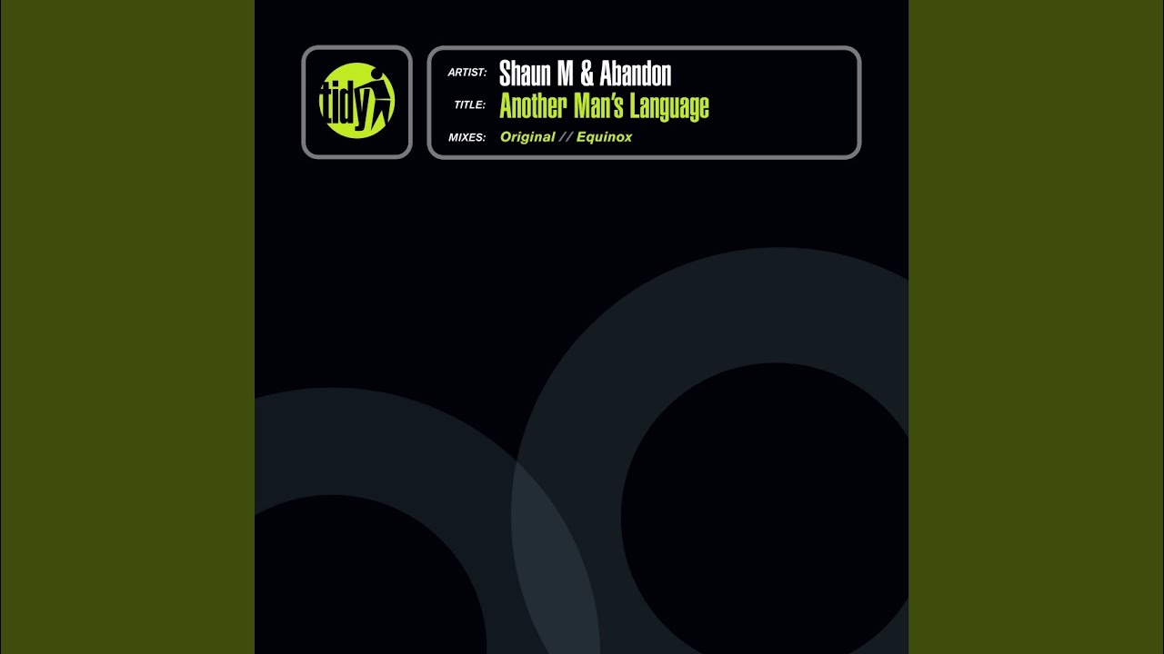 Another Man's Language (Original Edit) adlı videoyu YouTube'da izle Another Man's Language (Original Edit) adlı videoyu YouTube'da izle