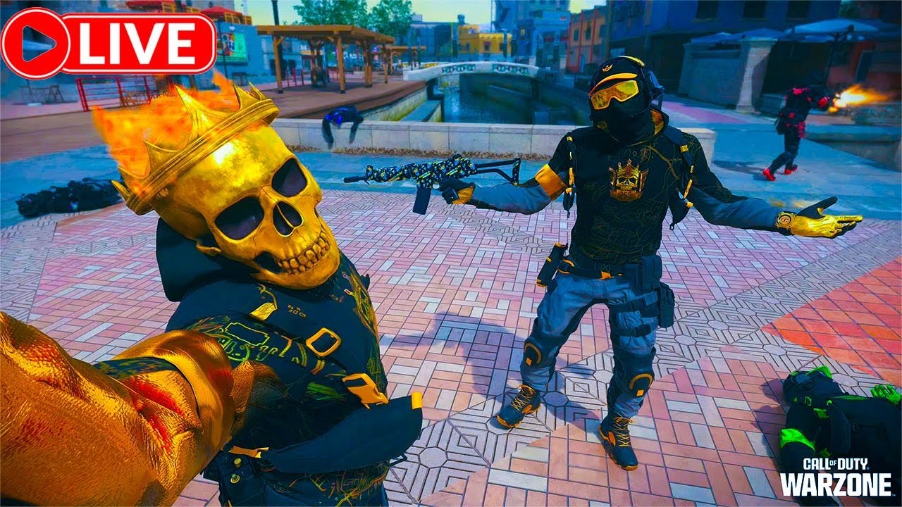 Aprendendo a jogar Warzone ao vivo! 