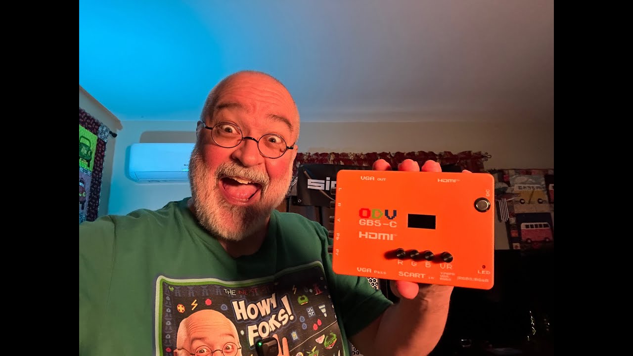 Видеоконвертер McBazel ODV GBS-C — для винтажных компьютеров и игровых консолей — SCART в HDMI и ...