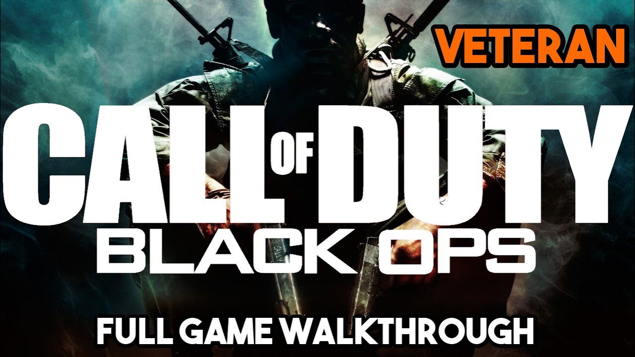 CALL OF DUTY Black Ops | FULL GAME Walkthrough | VETERAN