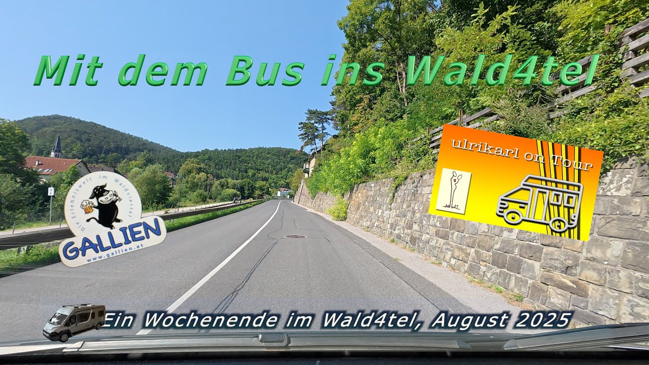 Mit dem Bus ins Wald4tel.