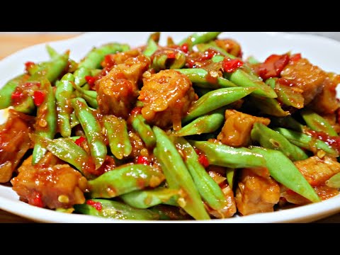 Orek Tempe Tahu Buncis