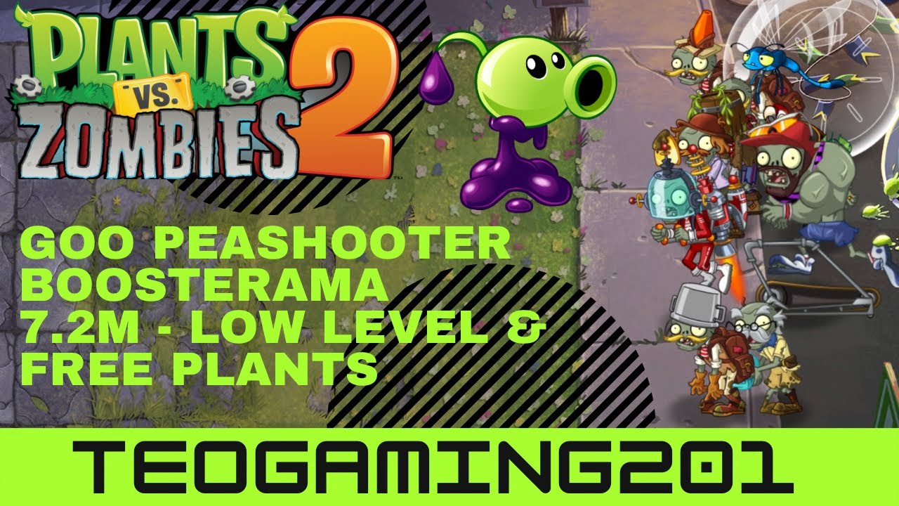 PvZ 2 Arena Vampin' Vamporcini Season Goo Peashooter Boosterama