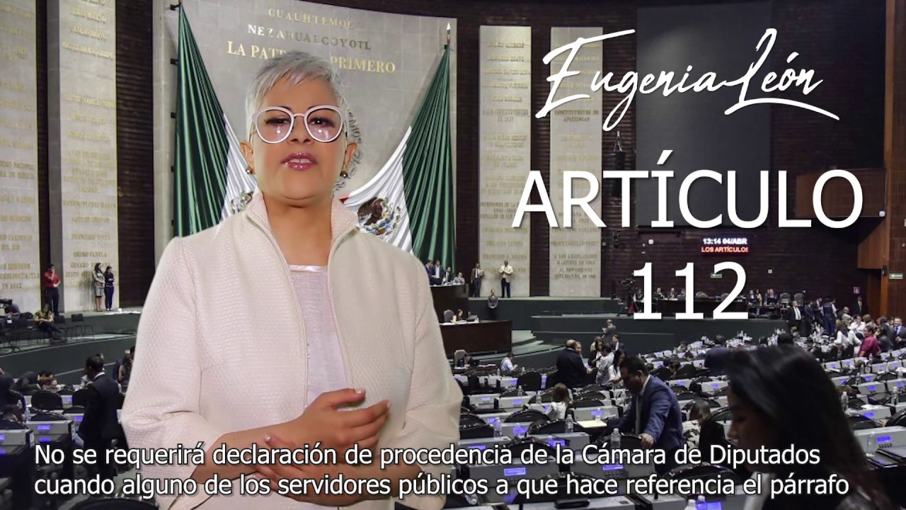 ARTÍCULO 112 de la Constitución Política de los Estados Unidos
