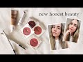 NEW @Honest Beauty cc tinted moisturizer, lit powder blush, & brow | alexa blake