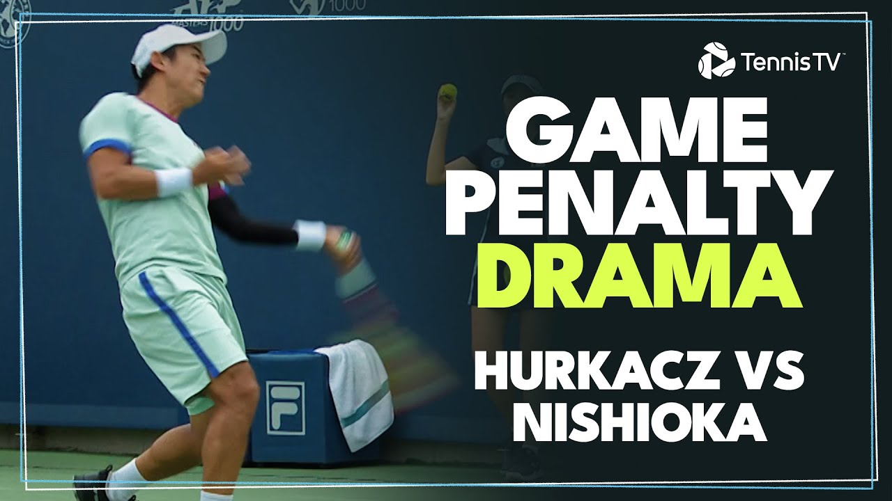 Yoshihito Nishioka has epic meltdown at Cincinnati Open