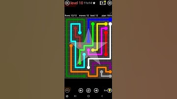 How To Solve Flow Free Jumbo Rectangle Pack Level 10 11x14 Board Walk Through Solution Walkthrough