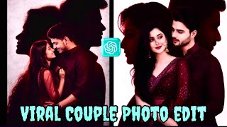 Instagram Viral Couple Photo edit | Trending Couple Pose Chat Gpt | Just one Click #aiart #tech  screenshot 1