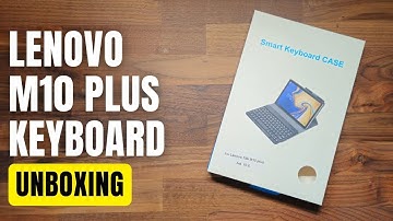 Lenovo Tab M10 Plus (3rd Gen) Smart Keyboard Case Unboxing + Setup