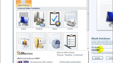 Free Ms Access 2007 In Telugu Introduction Part 1(www.timecomputers.in)