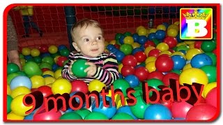 9 Months Baby Play On Playground Disney Princess Anabella Show