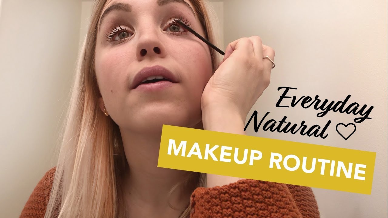 My Everyday Natural Makeup Routine | Lauren Vlogs - YouTube