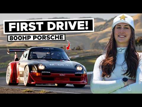 Porsche 993 BEAST!! Lia Block’s First Time Shredding Sonoma Raceway