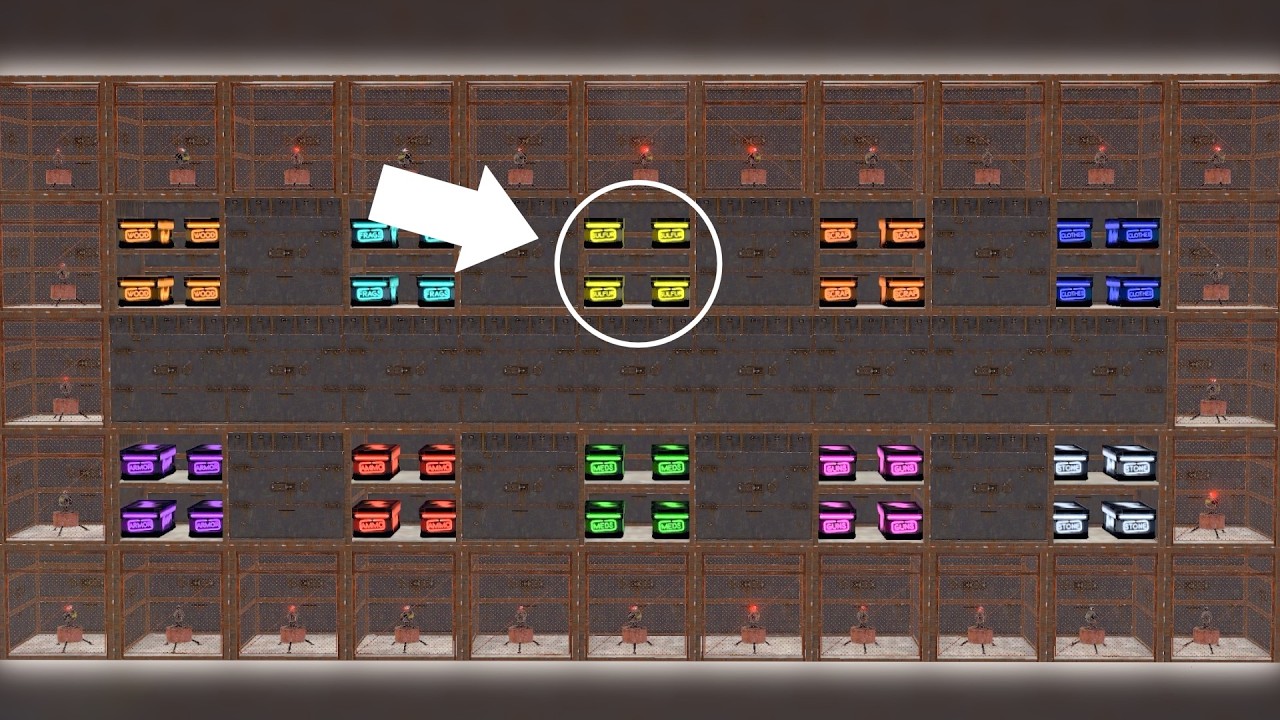 I Solo Raided a MEGA Organized Open Core Loot Room!