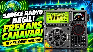 Sadece Radyo Değil, Bir Frekans Canavarı. Bu Radyo her frekansı dinliyor!