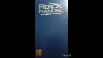 The Merck Manual book 🩺🩺