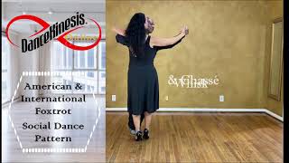DK Minute #35 - American \u0026 International Foxtrot Whisk \u0026 Chassé
