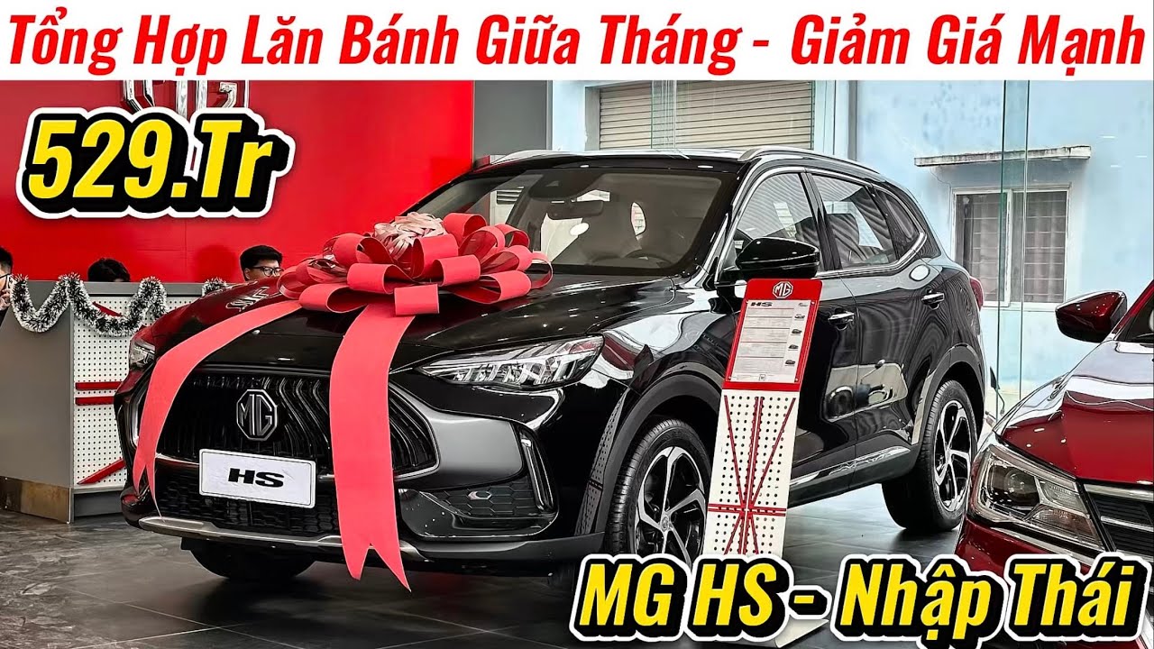 ✅Tầm 500Tr Chọn MG HS Nhập Thái Nhiều Option, Rộng Rãi, Bền Bỉ | Trả Góp Nhận Nợ Xấu | Giá Xe Việt