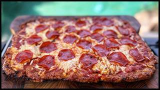CRAZY Protein Pizza with CHICKEN Crust