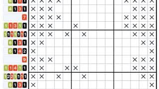 Nonogram color level 122