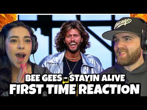 FIRST TIME HEARING Bee Gees - Stayin' Alive | I THINK WE FOUND A KAREN FAVORITE!!