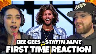 FIRST TIME HEARING Bee Gees - Stayin' Alive | I THINK WE FOUND A KAREN FAVORITE!!
