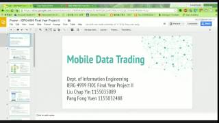 Ierg 4999 Fj01 Final Year Project Ii Mobile Data Trading