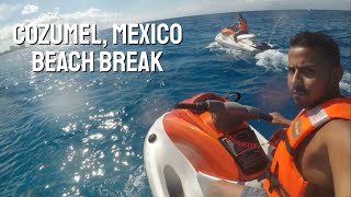 Cozumel Mexico - Beach Break Tour (JetSki and Snorkeling) - Having Fun