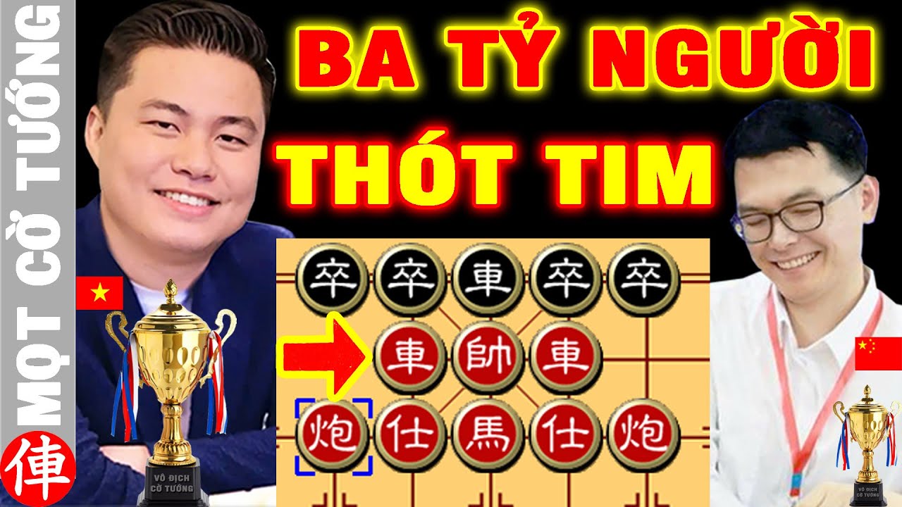 🔴 CỜ TƯỚNG KỲ LẠ | RÚNG ĐỘNG PHẾ HAI XE BA TỶ NGƯỜI XEM THÓT TIM